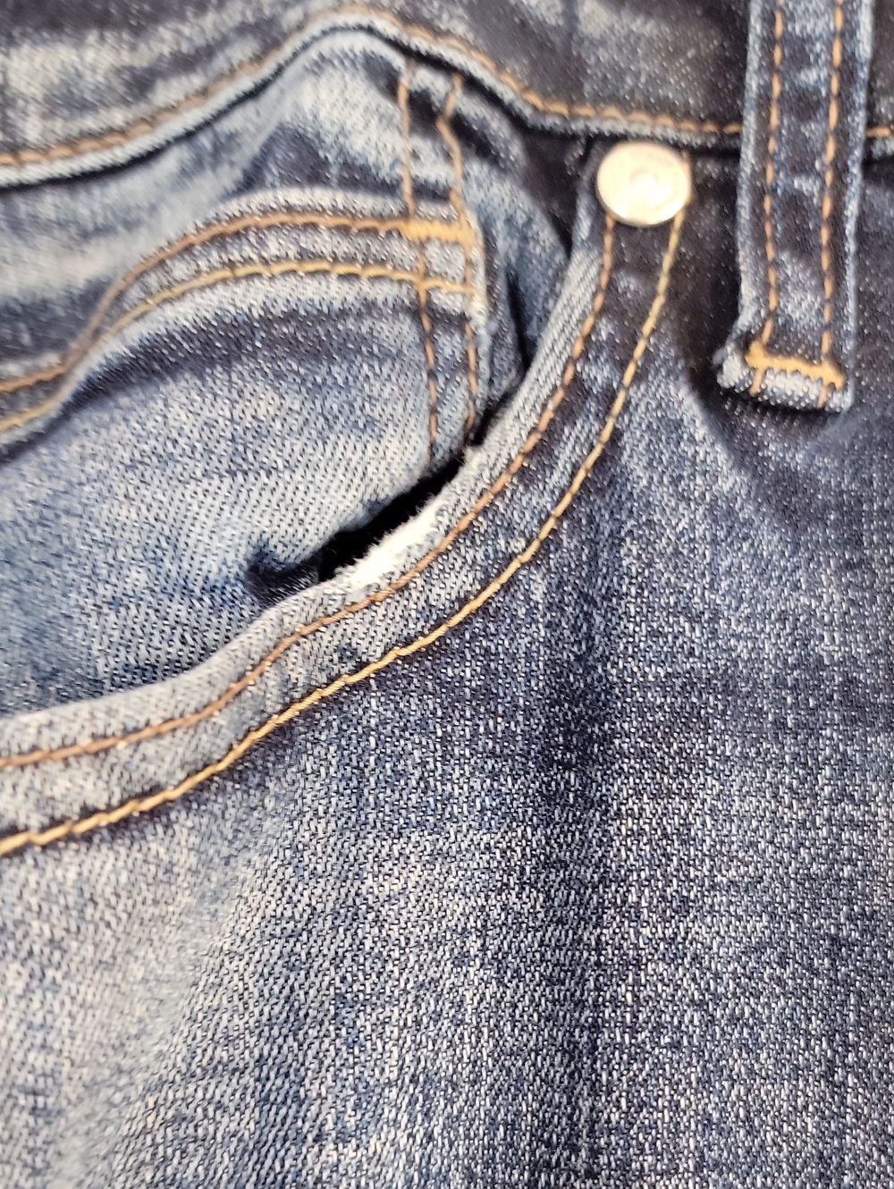 Silver Eddie Dark Indigo Denim Men’s Jean Size 33" X 30" - Picture 5 of 16